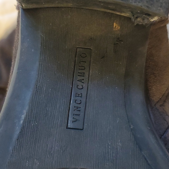 Vince Camuto Drak Grey Suede OTK Boot - Picture 5 of 5